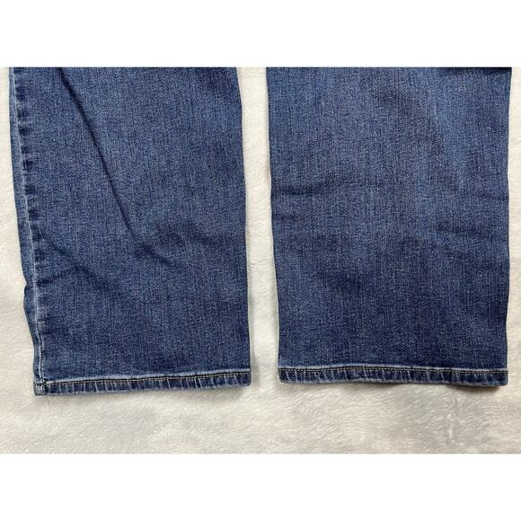 Talbots Flawless Women's Jeans Size 18W Stretch High Waisted Straight Leg Denim - Picture 5 of 10